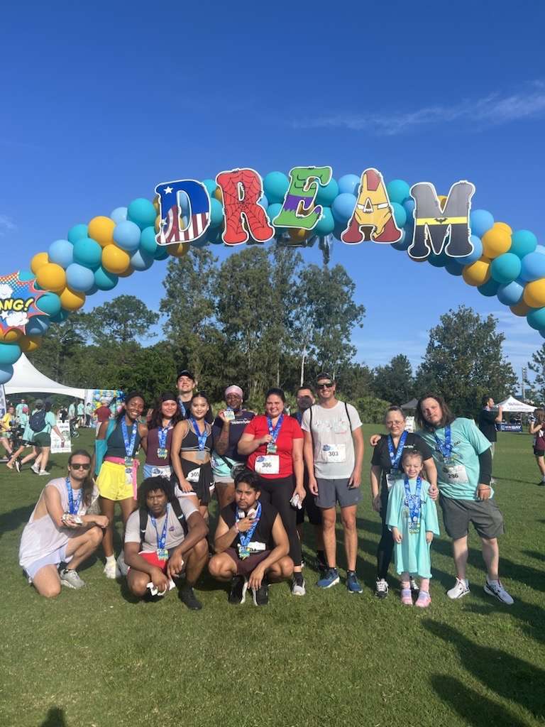 Team Select Jacksonville Florida Dreams Come True 5K Team picture