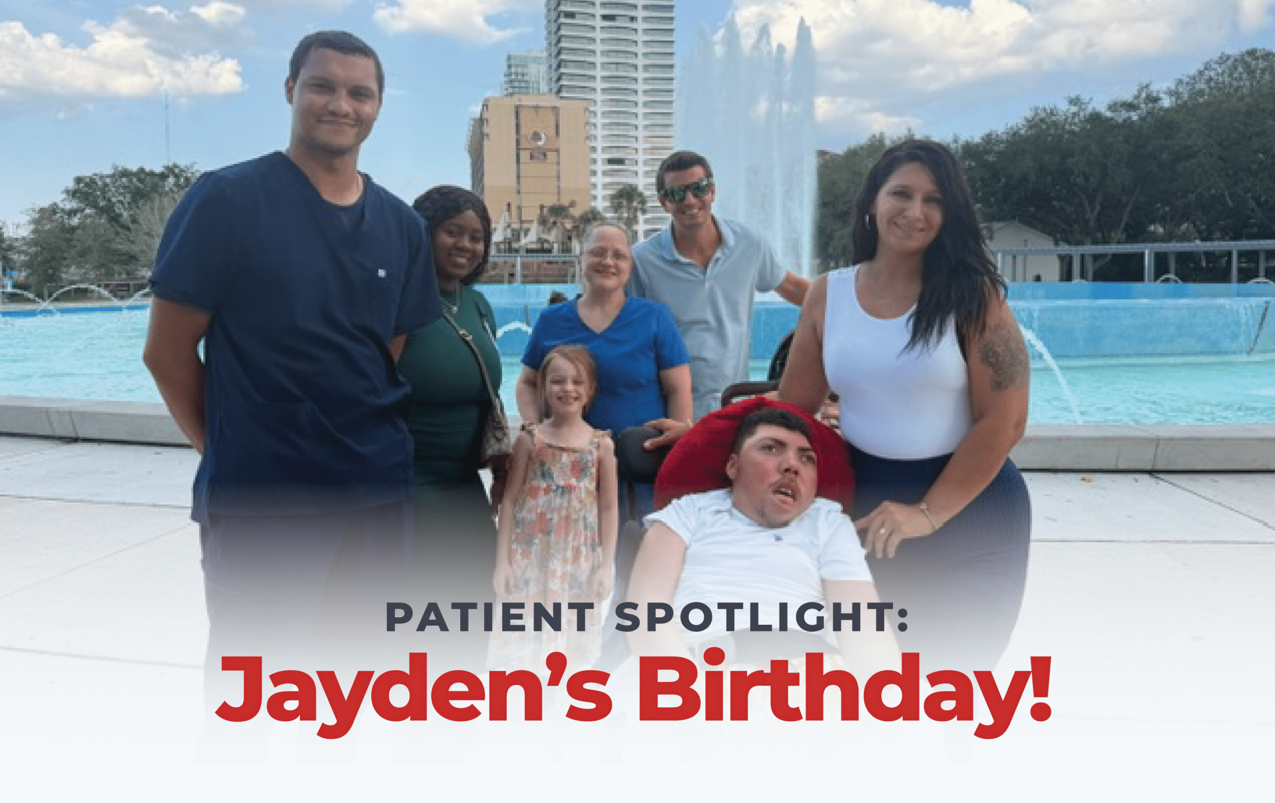 Team Select Home Care Patient Spotlight Jaydens Birthday Celebration in Jacksonville Florida